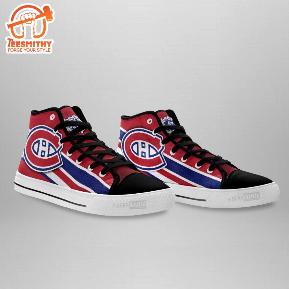 Montreal Canadiens High Top Shoes Custom Sneakers