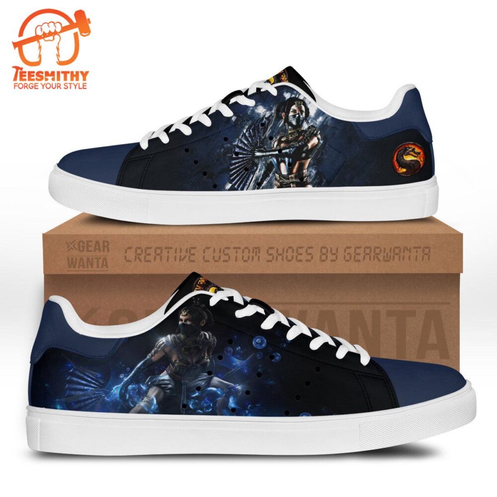 Mortal Kombat Kitana Stan Smith Shoes For Kid