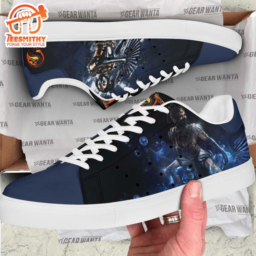 Mortal Kombat Kitana Stan Smith Shoes For Kid