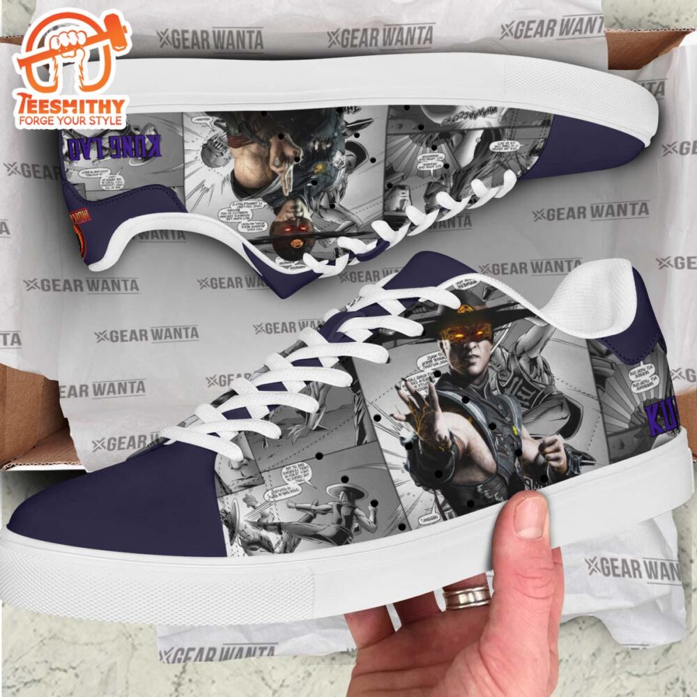 Mortal Kombat Kung Lao Stan Smith Shoes For Kid