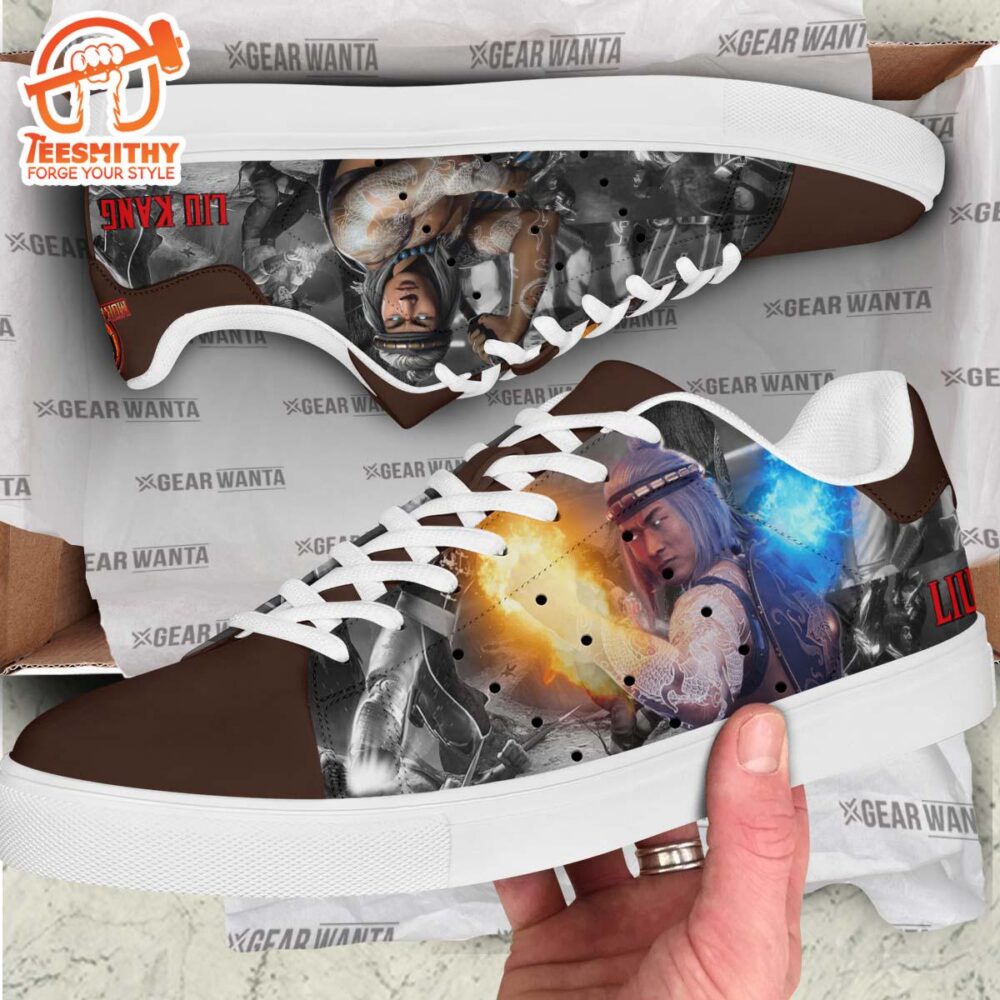 Mortal Kombat Liu Kang Stan Smith Shoes For Kid