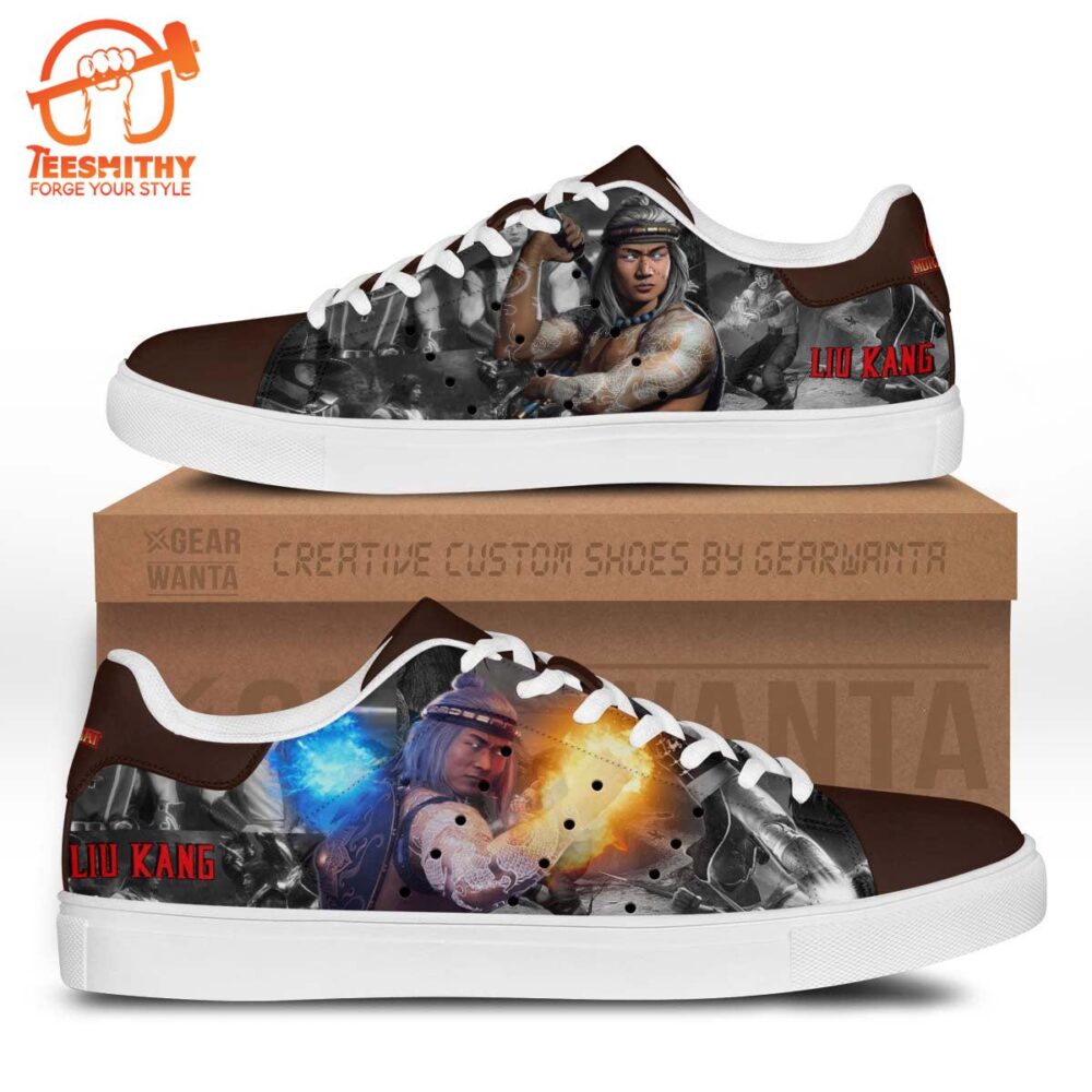 Mortal Kombat Liu Kang Stan Smith Shoes For Kid