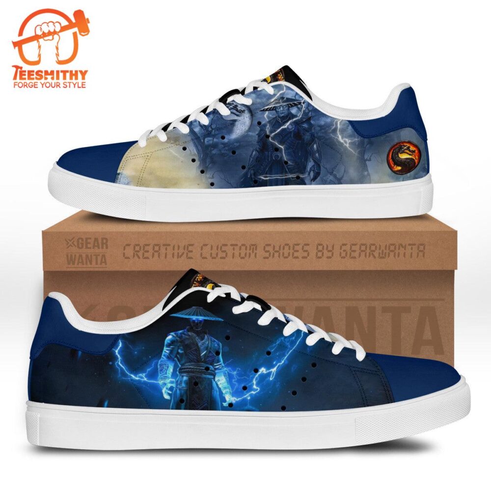 Mortal Kombat Raiden Stan Smith Shoes For Kid