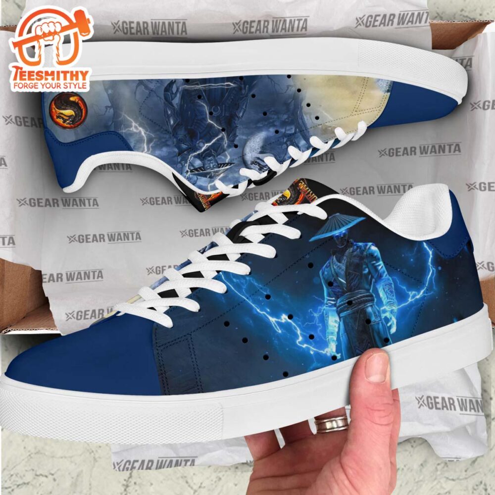 Mortal Kombat Raiden Stan Smith Shoes For Kid