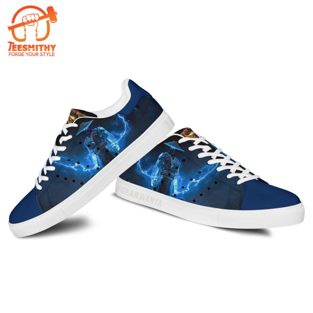 Mortal Kombat Raiden Stan Smith Shoes For Kid