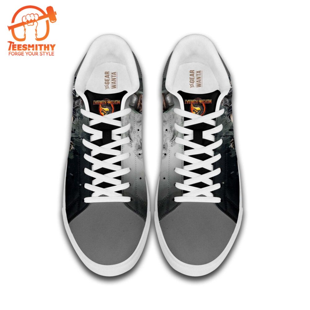 Mortal Kombat Smoke Stan Smith Shoes For Kid