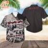 Motley Crue Decade of Decadence Short Sleeve Aloha Shirt