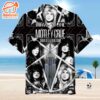 Motley Crue Shout At The Evil Tour Short Sleeve Aloha Shirt