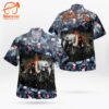 Motley Crue Tropical Thunder Short Sleeve Aloha Shirt