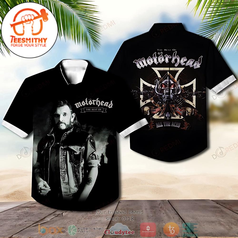 Motorhead Stage Fright Hawaiian Button Up Shirts