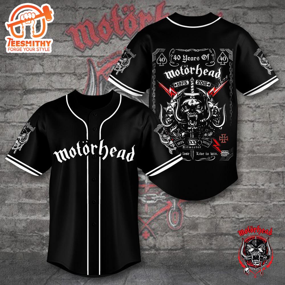 Mot?rhead Band Baseball Jersey Gift For Fan