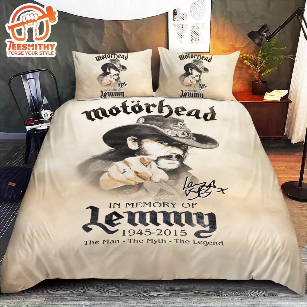 Mot?rhead Band x Lemmy Kilmister Bedding Set Merry Christmas Gift Fans