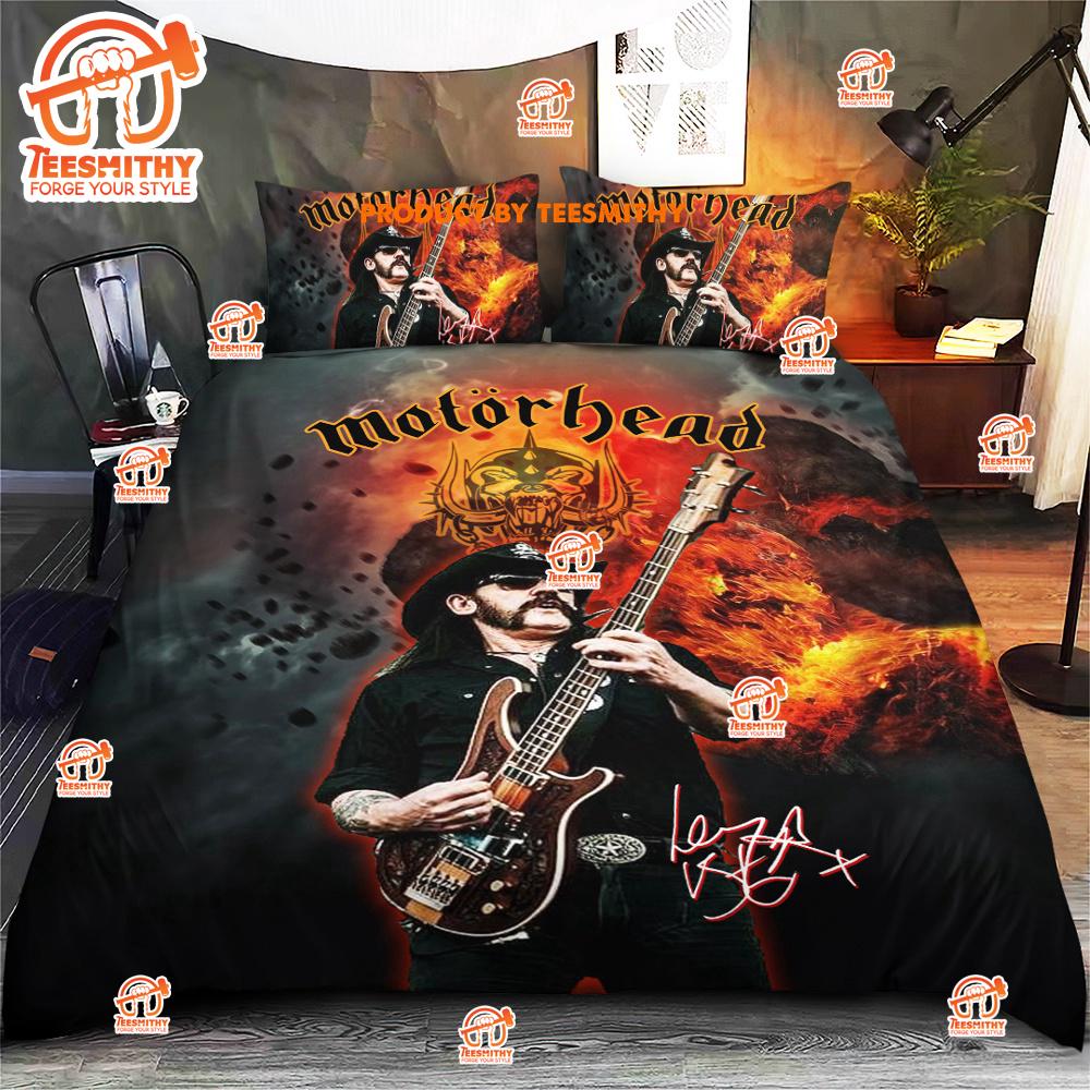 Mot?rhead Band x Lemmy Kilmister Bedding set Version 1