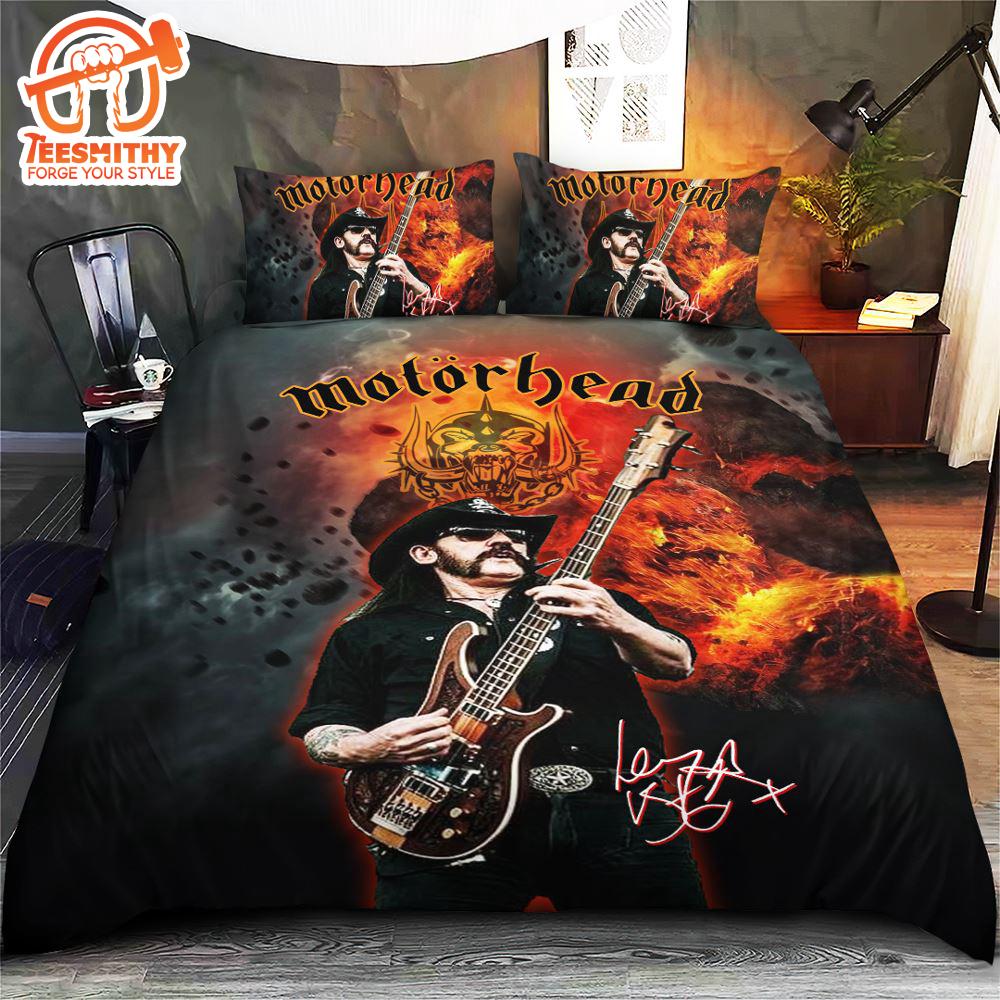 Mot?rhead Band x Lemmy Kilmister Bedding Set