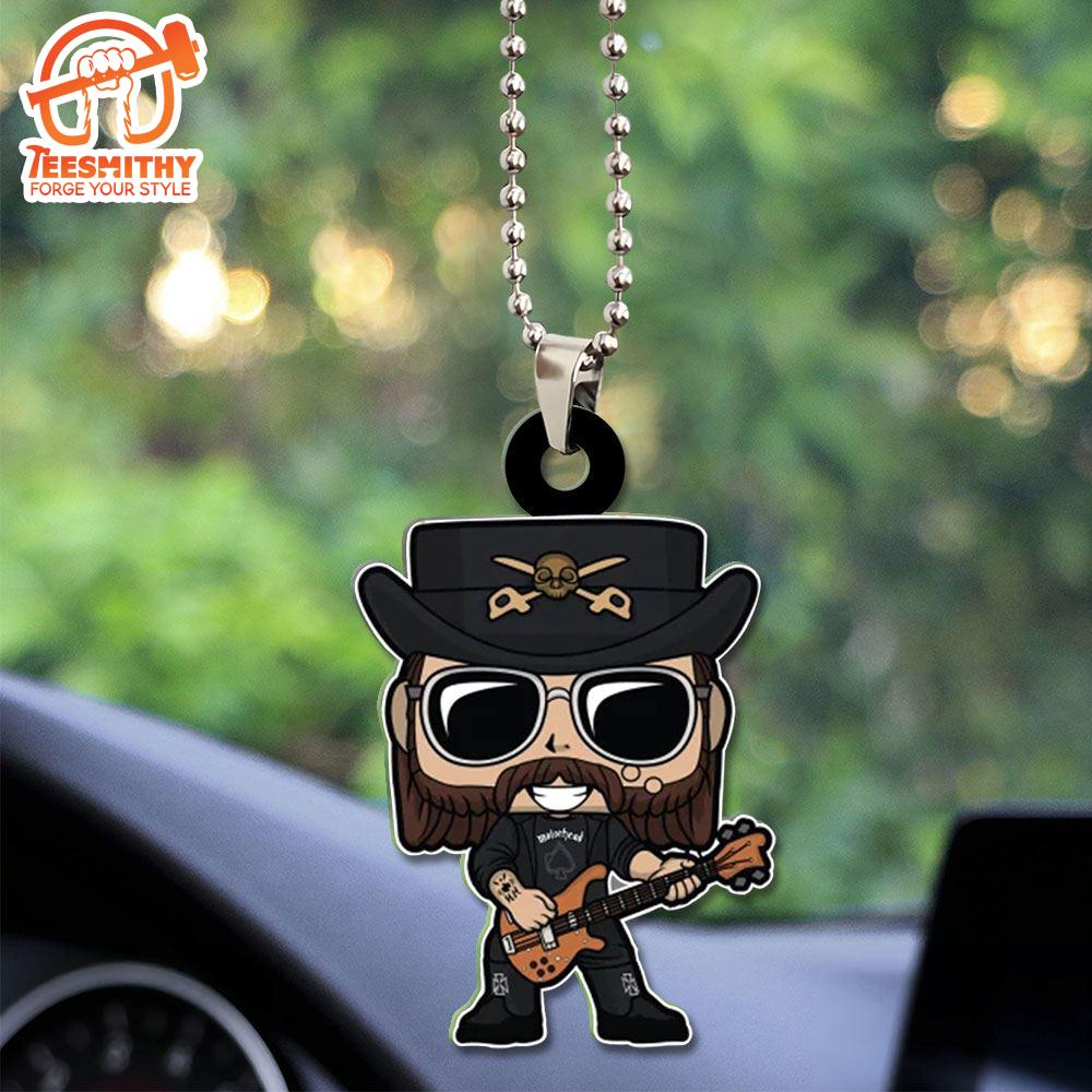 Mot?rhead Band x Lemmy Kilmister Custom Shape 1-sided Acrylic Car Ornament