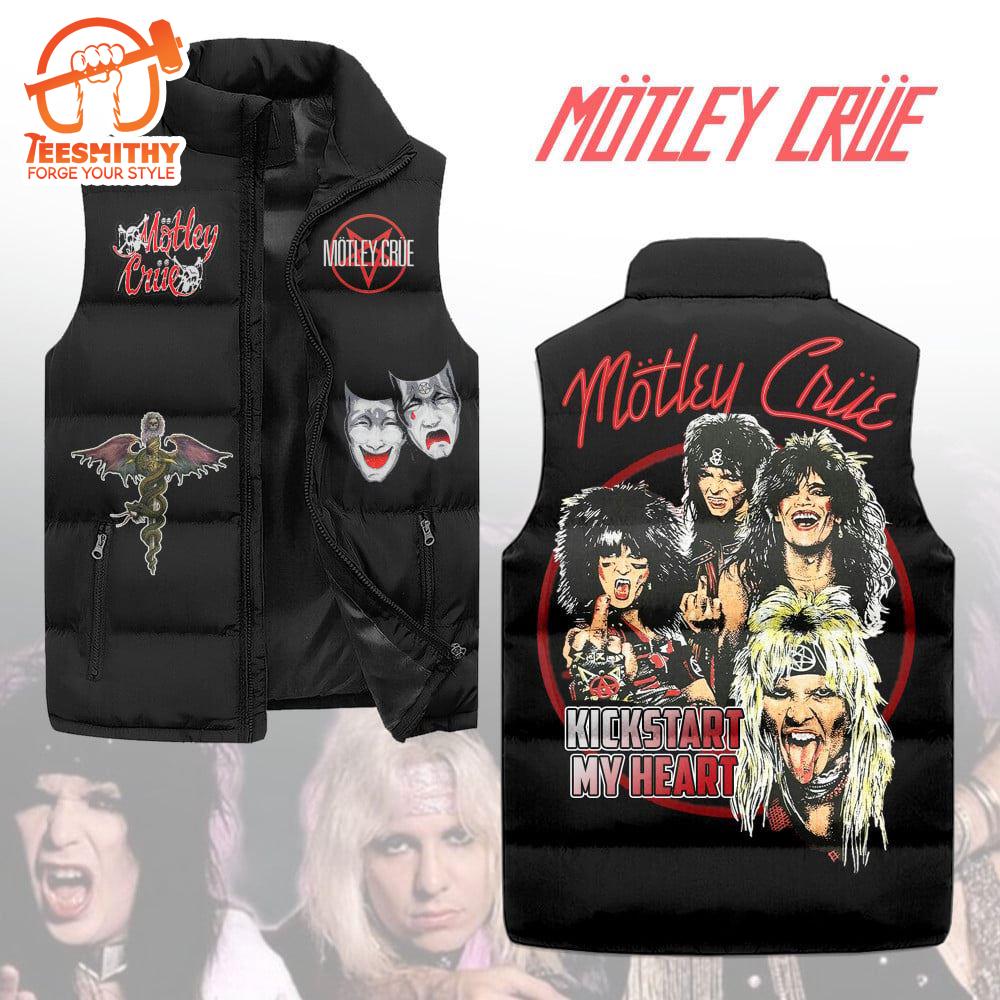 Mötley Crüe 2D Sleeveless Jacket Merry Christmas