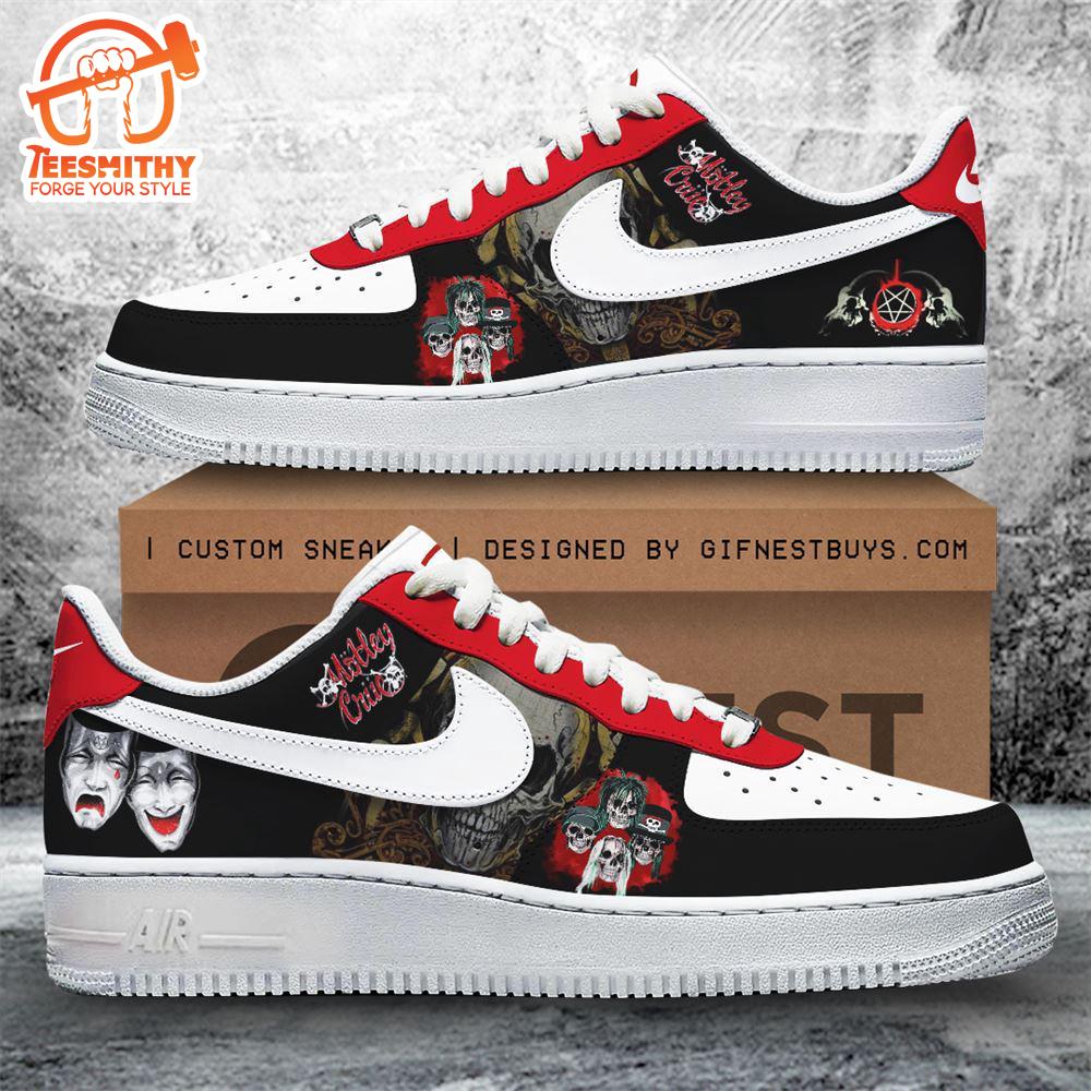 Mötley Crüe Air Force 1 Sneaker Gift For Christmas