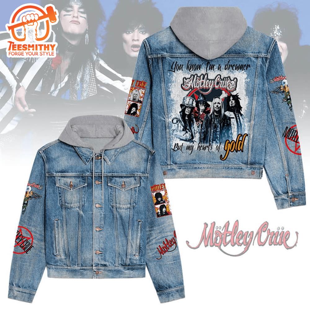 Mötley Crüe Women’s Denim Hood Jacket