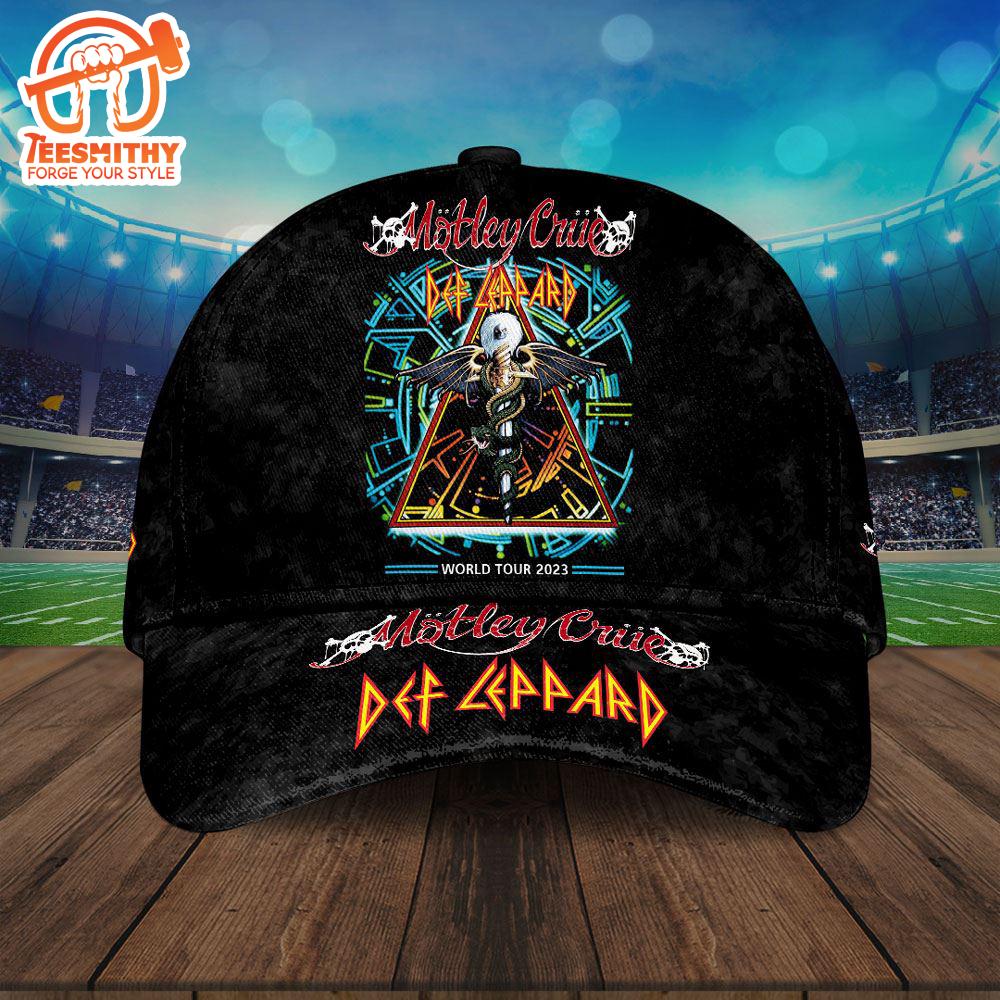 M?tley Cr?e x Def Leppard Classic Cap Gift Christmas For Fans