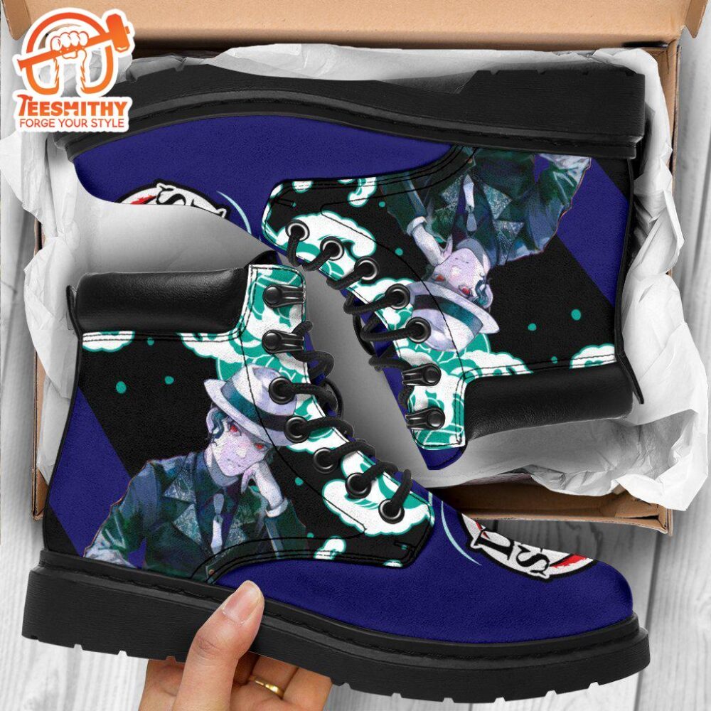 Muzan Boots Shoes Demon Slayer Anime Custom