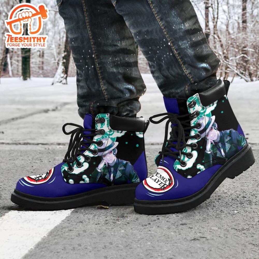 Muzan Boots Shoes Demon Slayer Anime Custom