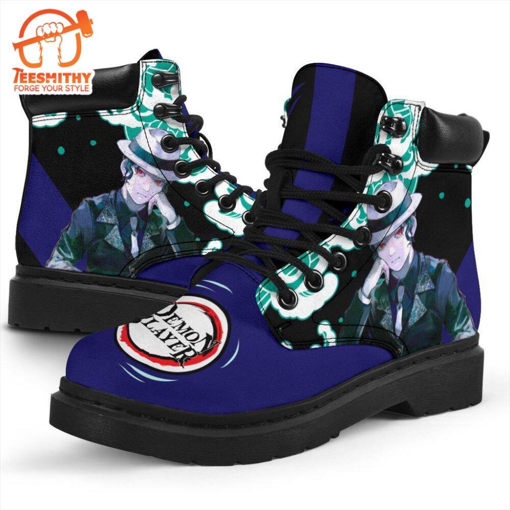 Muzan Boots Shoes Demon Slayer Anime Custom