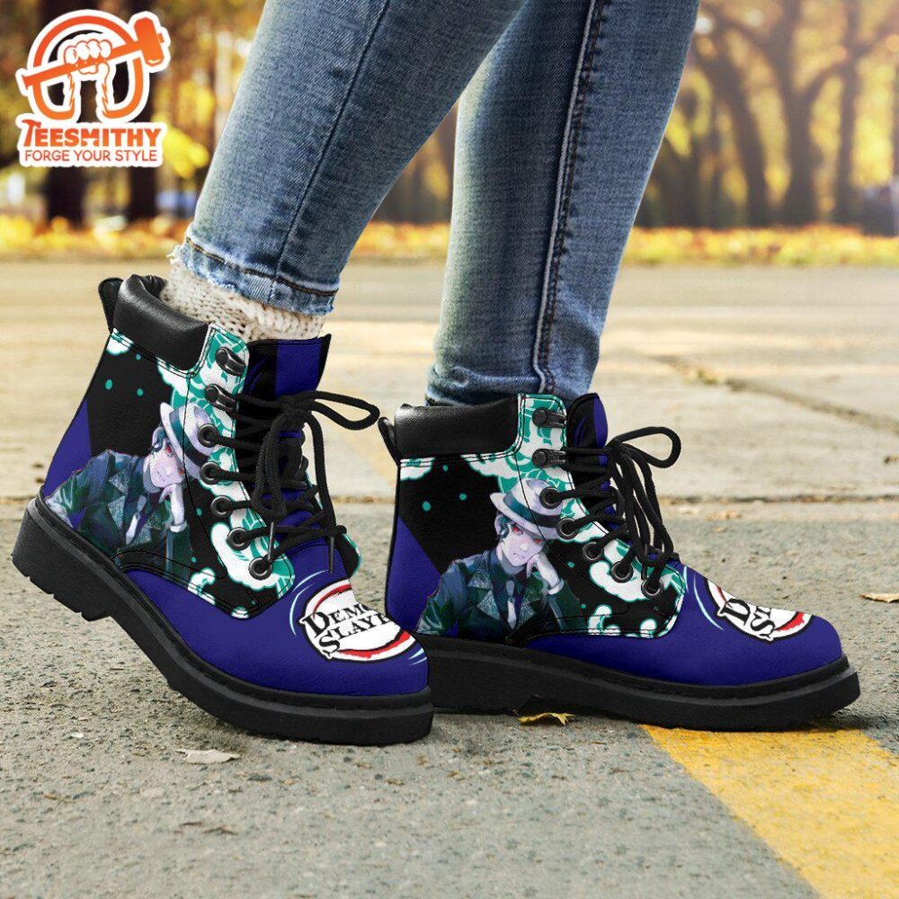 Muzan Boots Shoes Demon Slayer Anime Custom