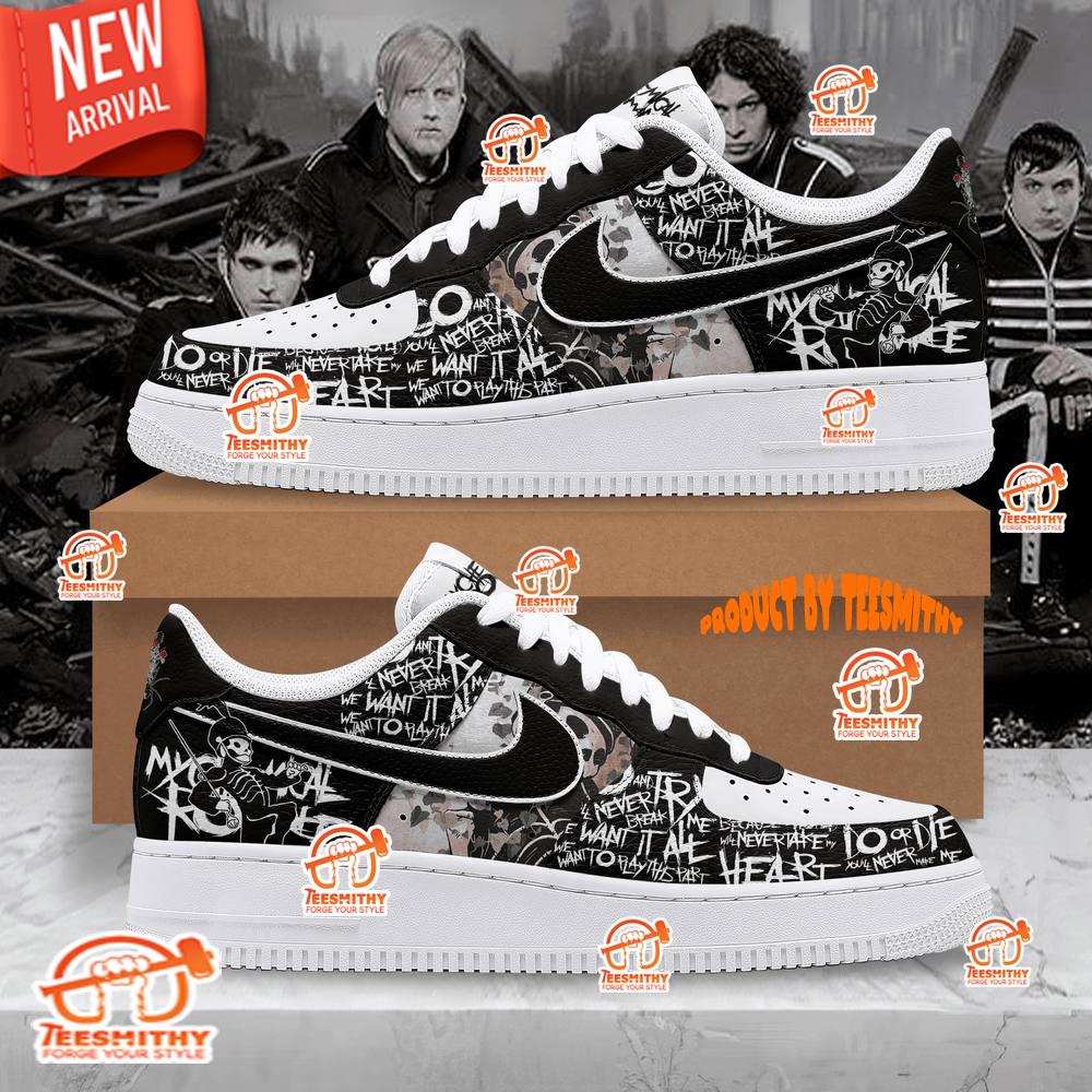 My Chemical Romance Rose Special Edition Air Force 1 Shoes