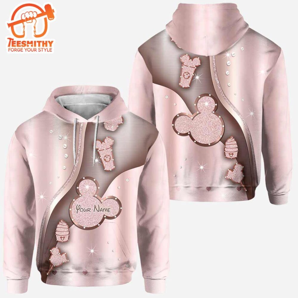 Never Stop Dreaming - Personalized Mickey Mouse Hoodie and Leggings