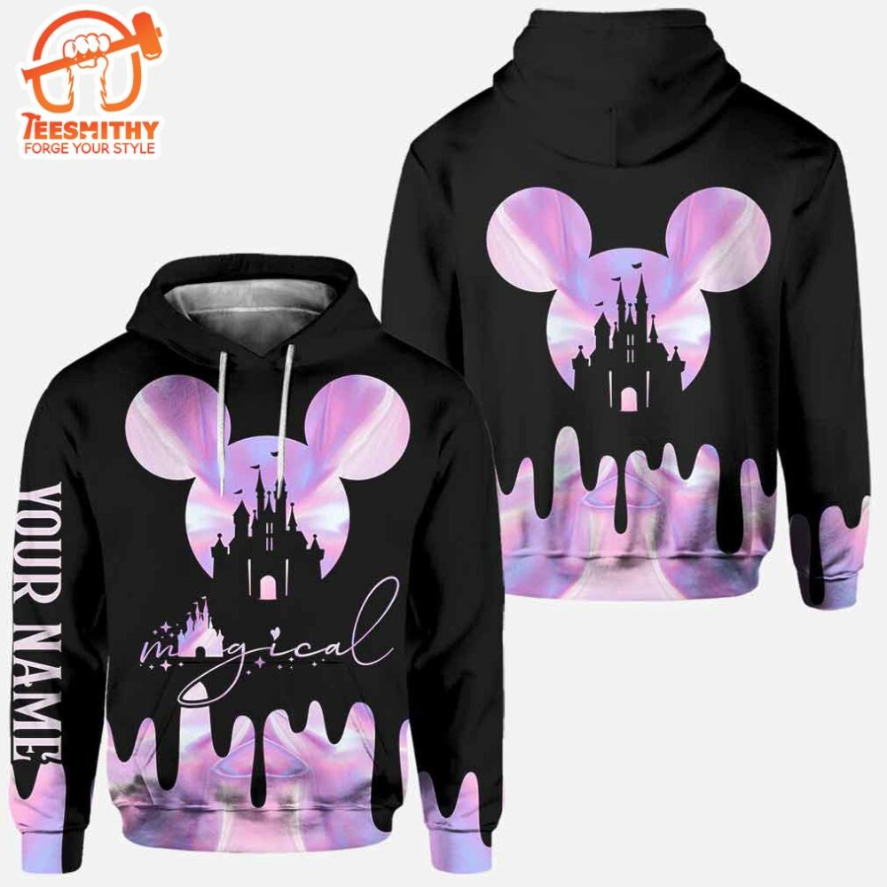 Never Too Old For Magic - Personalized Mickey Mouse Hoodie and Leggings