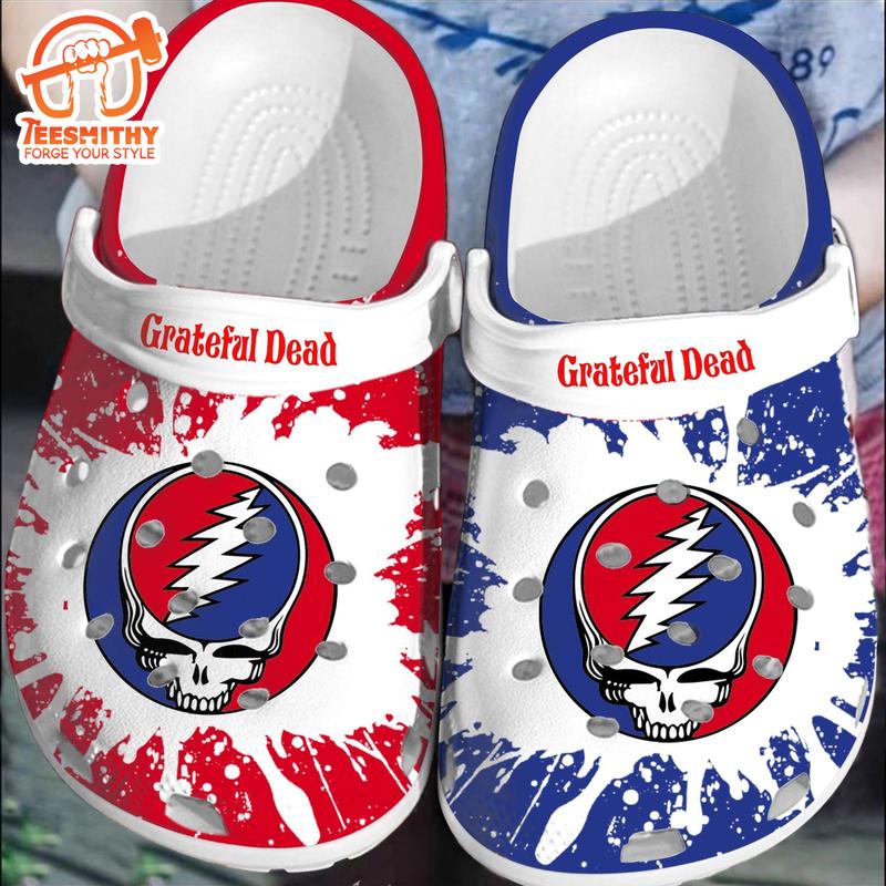 New Design Grateful Dead Music Clogs