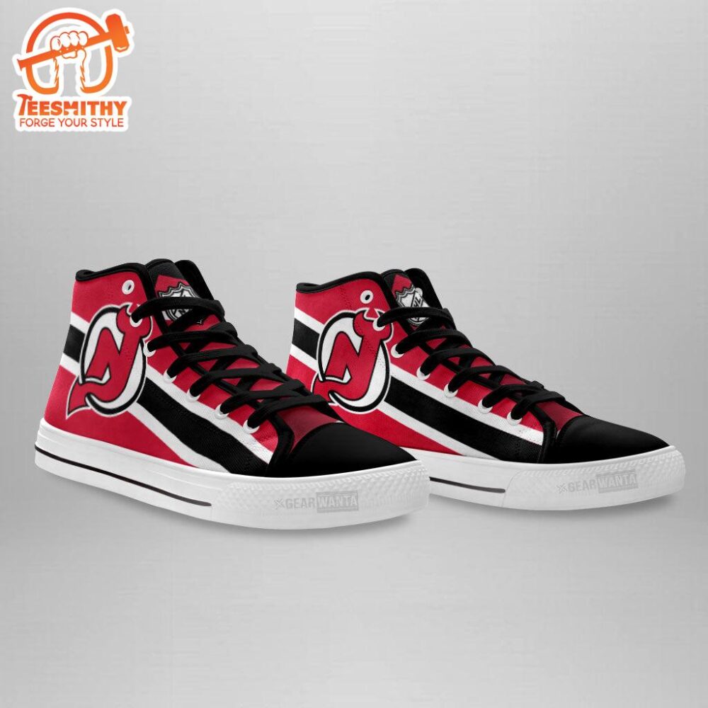 New Jersey Devils High Top Shoes Custom Sneakers