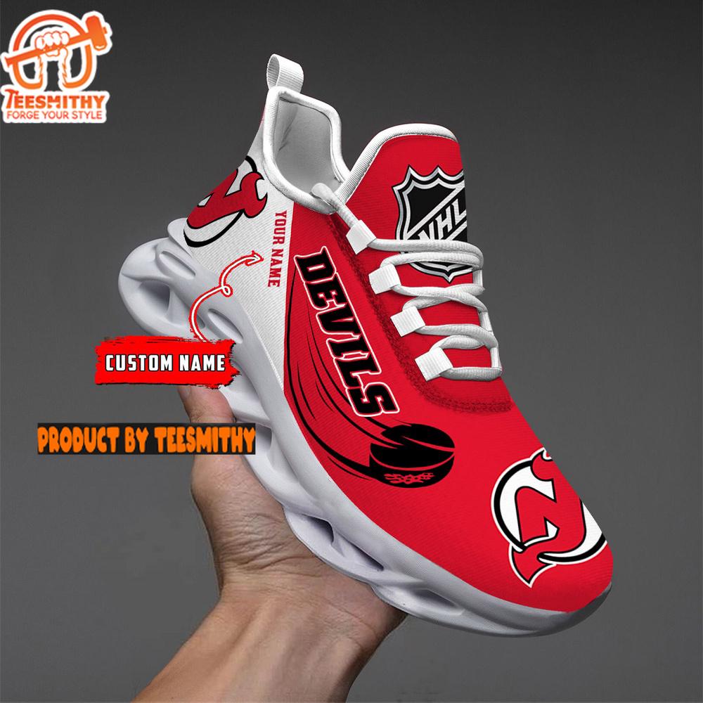 New Jersey Devils Personalized NHL New Max Soul Shoes V1