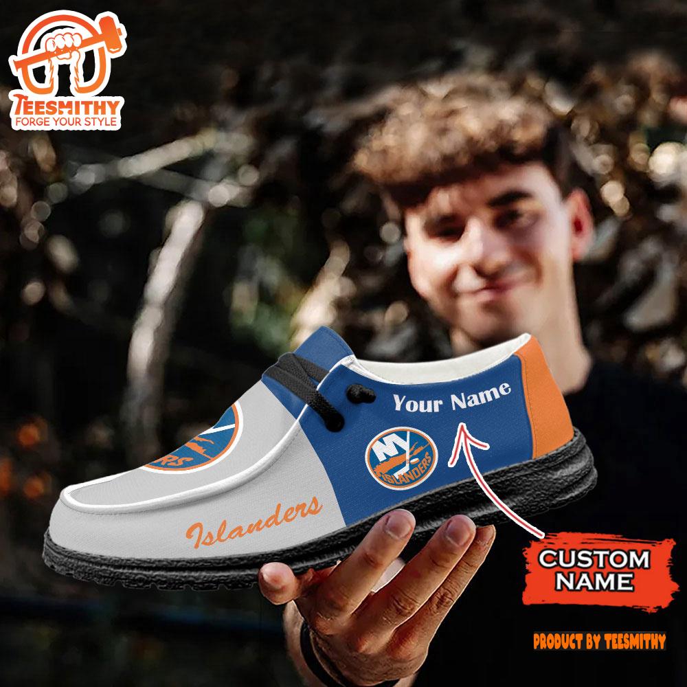 New York Islanders NHL Hey Dude Shoes Custom Name Perfect Gift