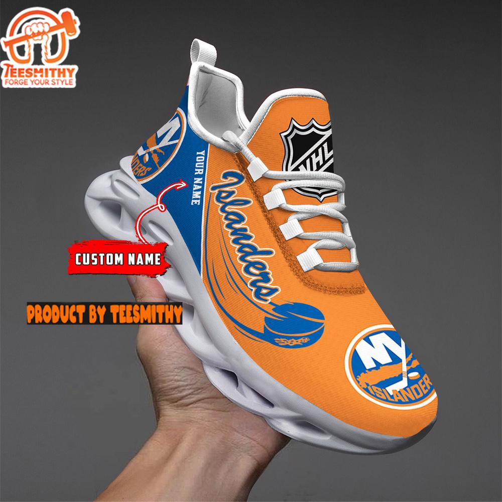 New York Islanders Personalized NHL New Max Soul Shoes V1