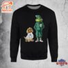 New York Jets Grinch Christmas Football Sweatshirt