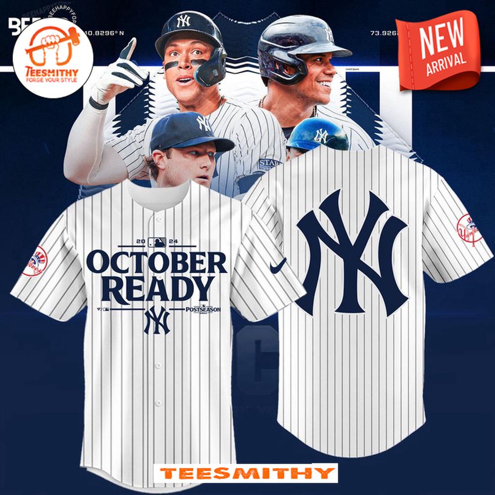 New York Yankees October Ready 2024 Baseball Jersey