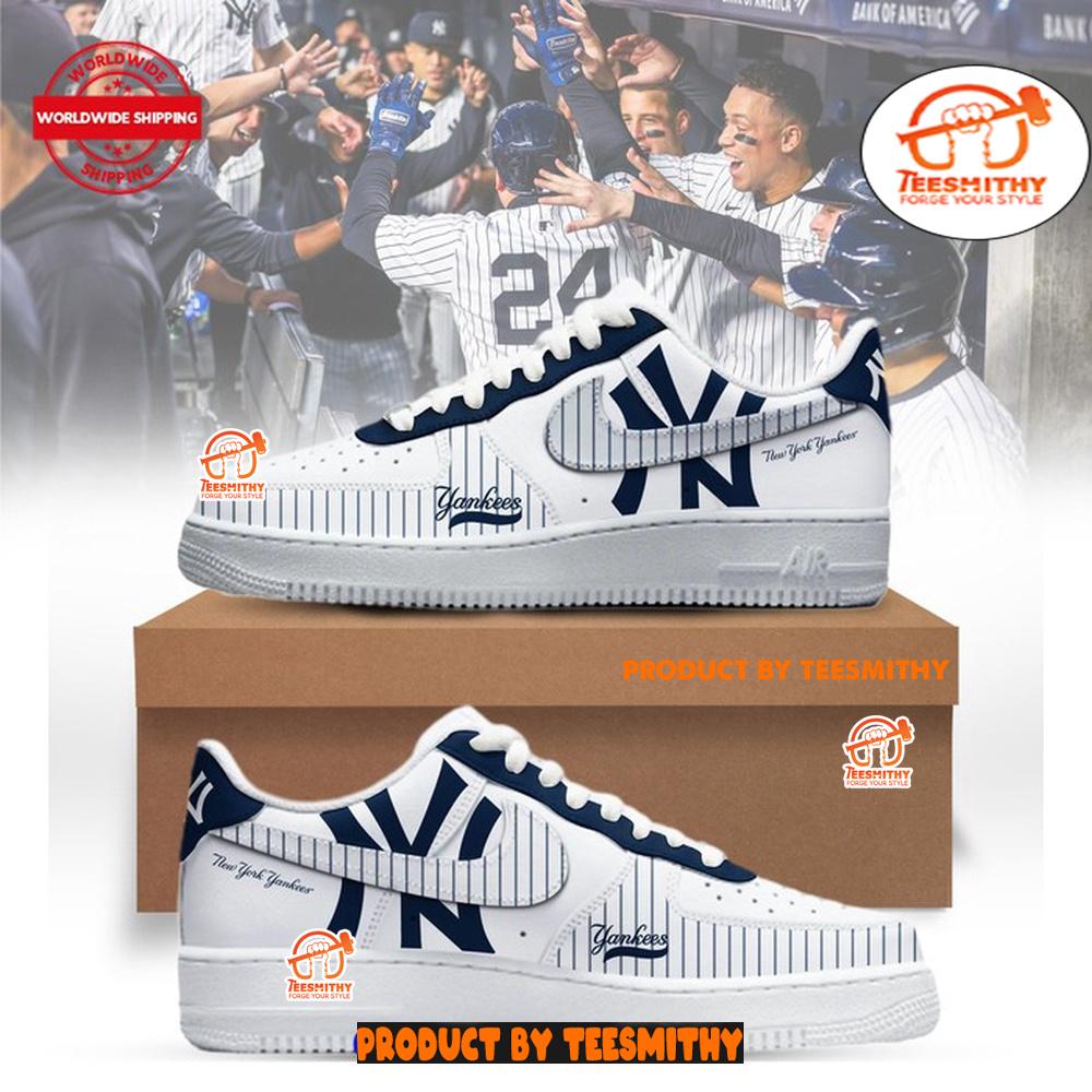 New York Yankees Signature Air Force 1 Shoes