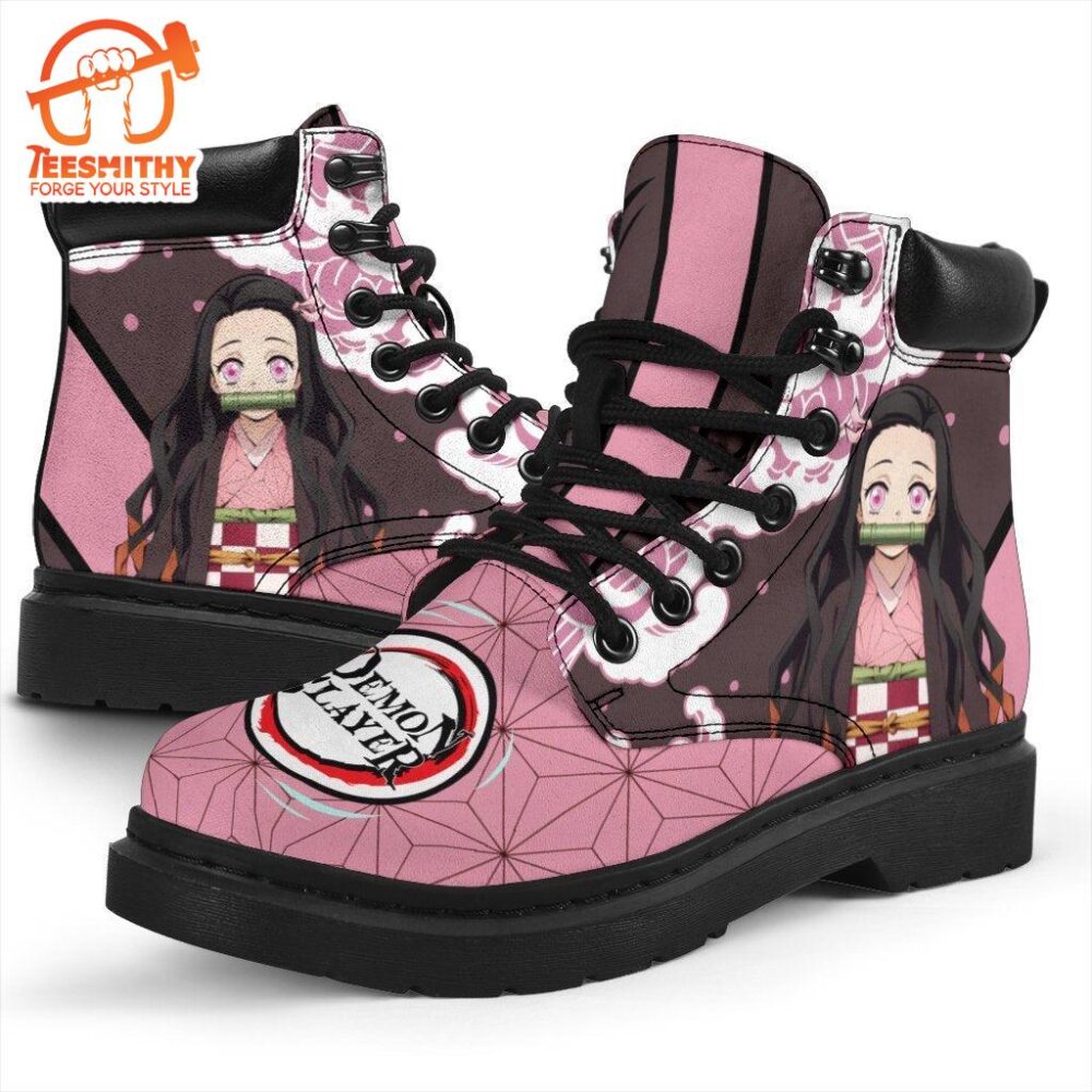 Nezuko Boots Shoes Demon Slayer Anime Custom