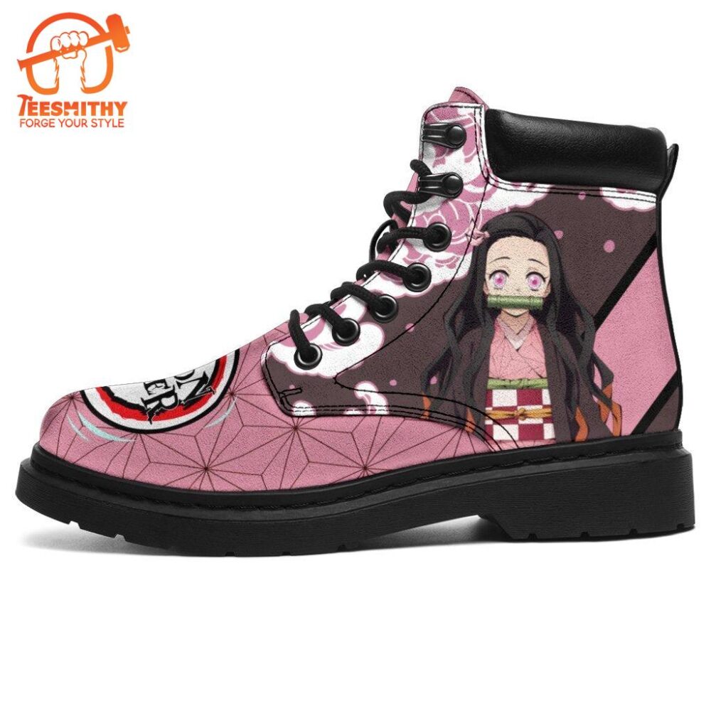 Nezuko Boots Shoes Demon Slayer Anime Custom