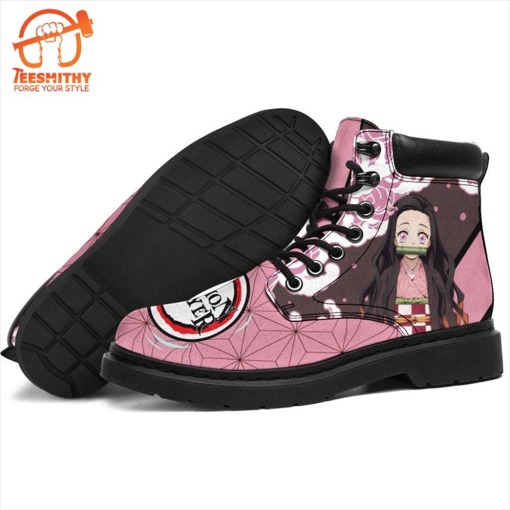 Nezuko Boots Shoes Demon Slayer Anime Custom