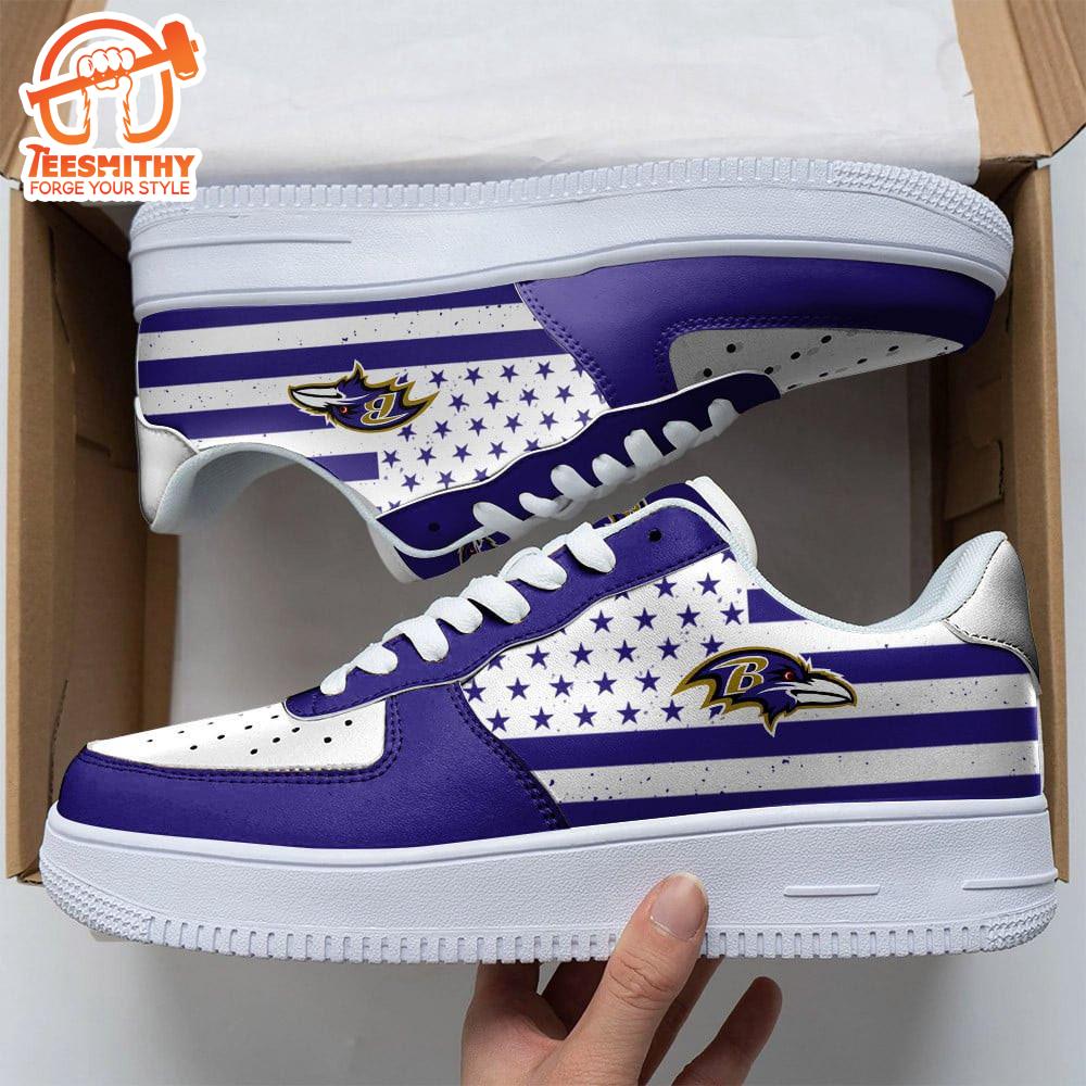 NFL Baltimore Ravens Air Force 1   Gift For Christmas