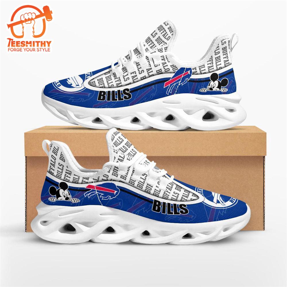 NFL Buffalo Bills Mickey Mouse Max Soul Shoes  For Fans Sports