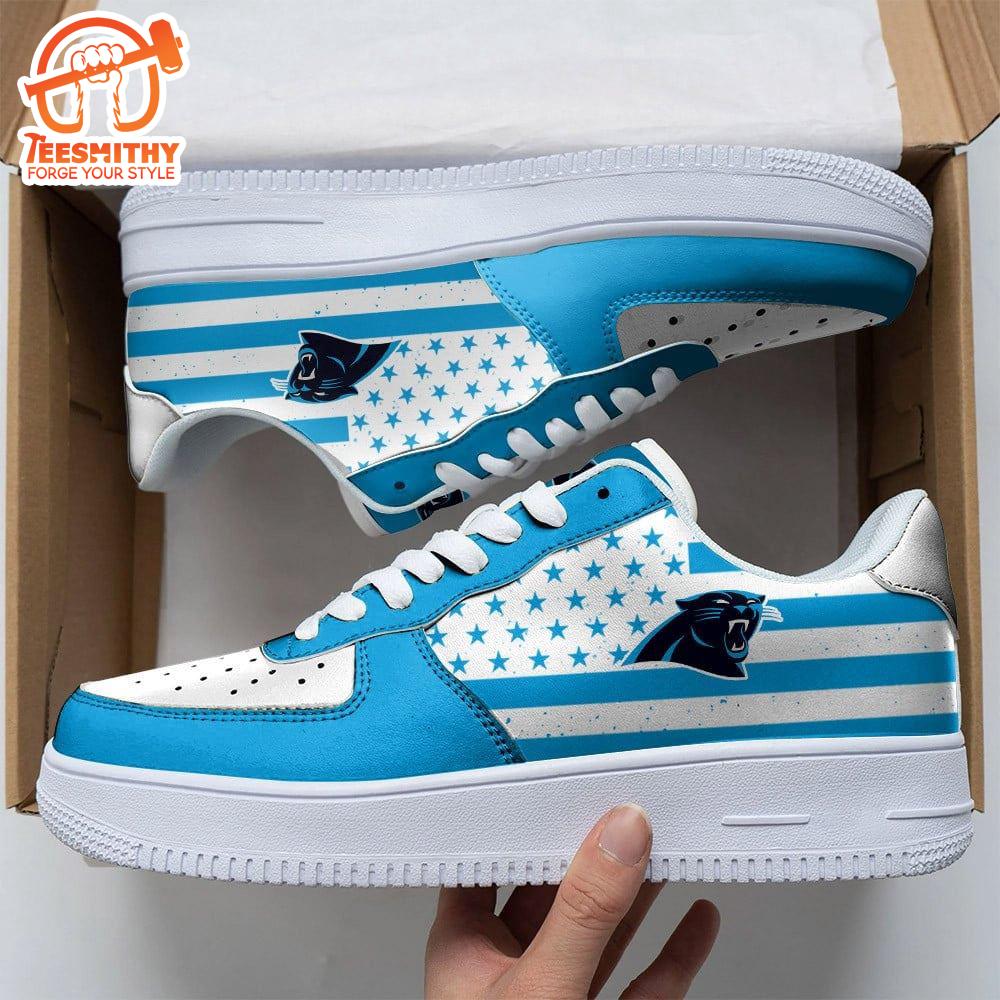 NFL Carolina Panthers Air Force 1   Gift For Christmas