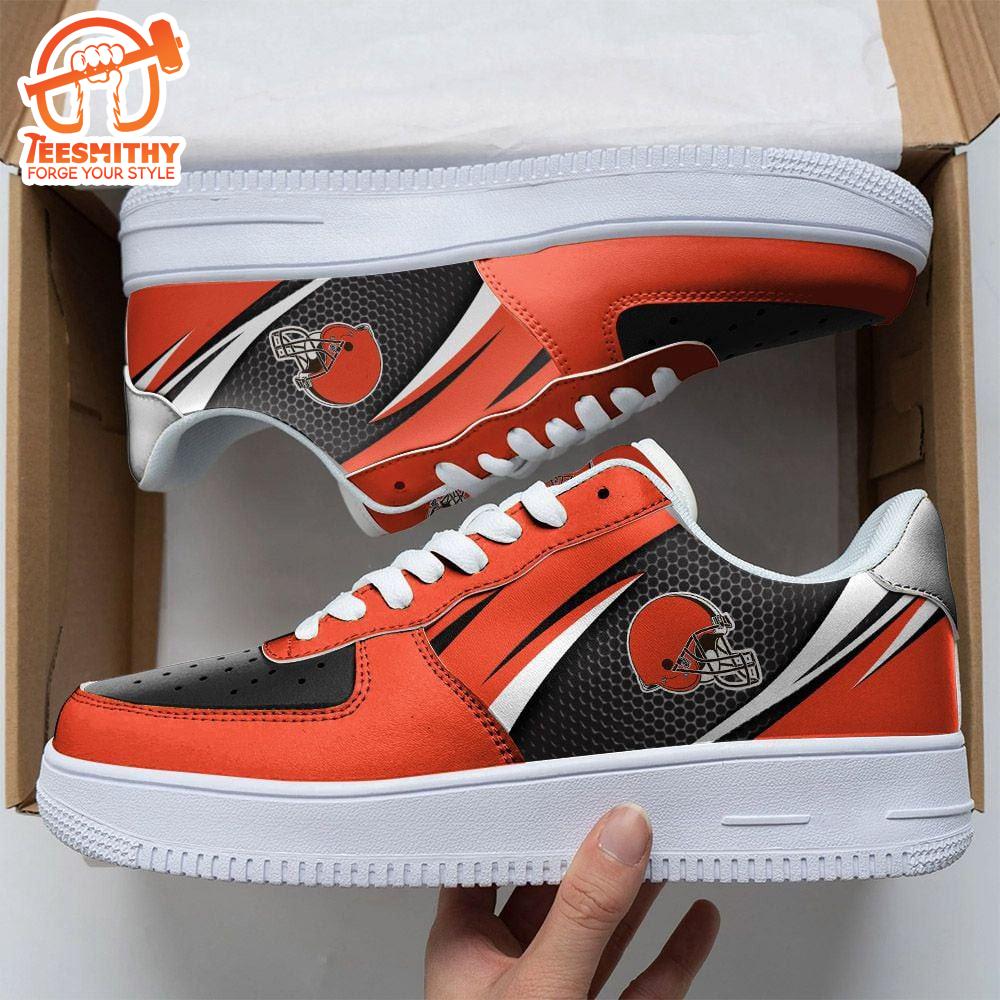 NFL Cleveland Browns Air Force 1 Shoes For Fans  Gift For Christmas