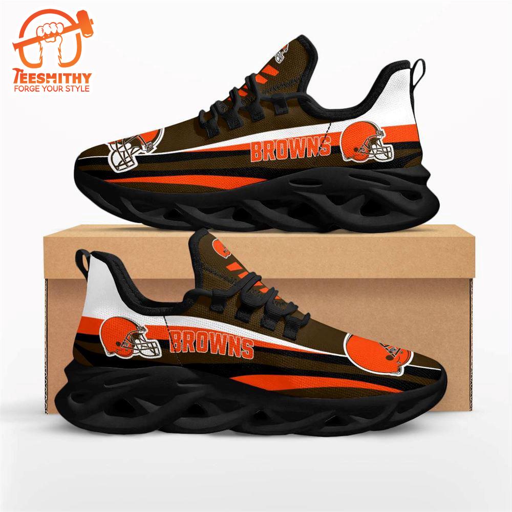 NFL Cleveland Browns Max Soul Running Shoes  For Fans Sports