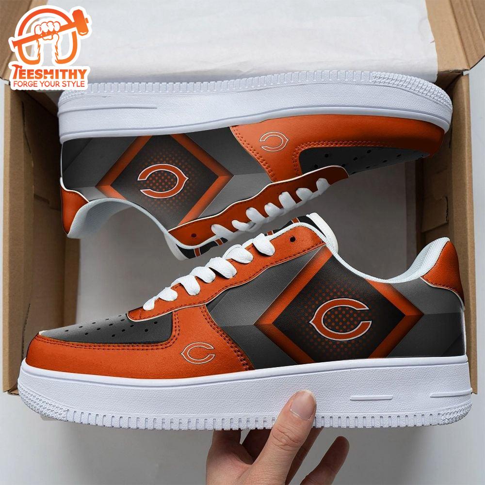 NFL Custom  Chicago Bears Air Force 1 Shoes For Fans  Gift For Christmas