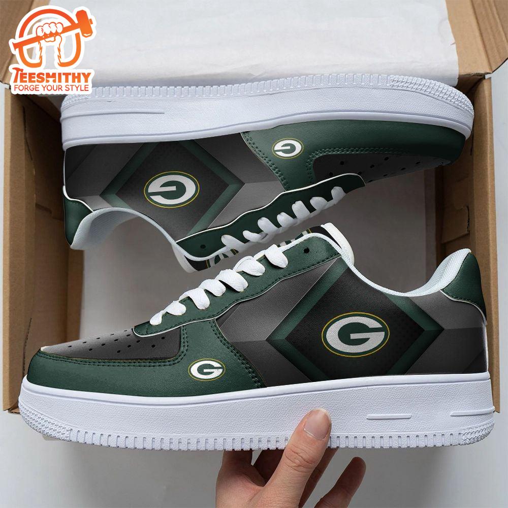 NFL Custom  Green Bay Packers Air Force 1 Shoes For Fans  Gift For Christmas