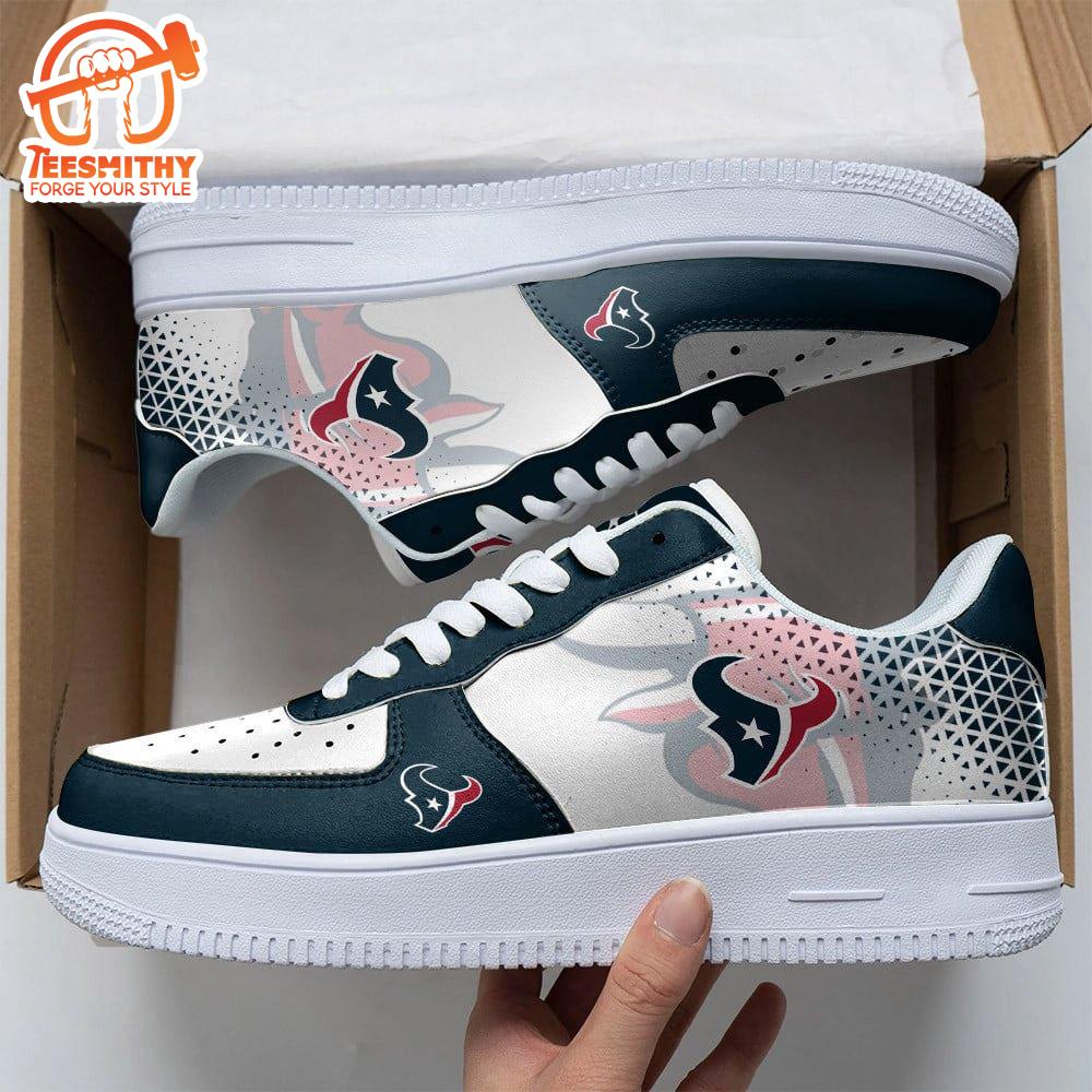 NFL Custom  Houston Texans Air Force 1 Shoes For Fans  Gift For Christmas