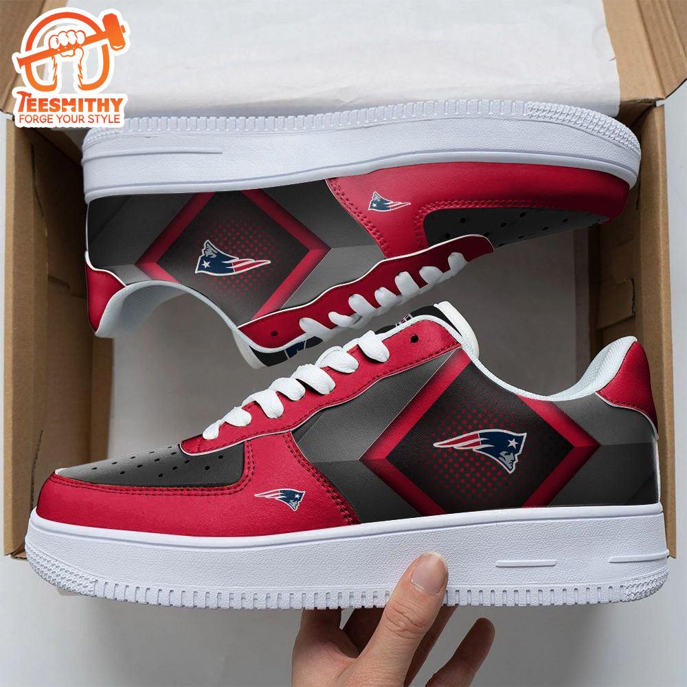 NFL Custom  New England Patriots Air Force 1 Shoes For Fans  Gift For Christmas